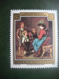 HOPCT TIMBRE MNH 721 PICTORUL FRANZ DEFREGGER 1985 -1 VAL AUSTRIA, Nestampilat