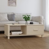 VidaXL Masă cafea &bdquo;HAMAR&rdquo;, maro miere, 100x55x35 cm, lemn masiv de pin 340452