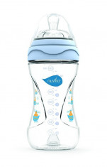 Nuvita Mimic biberon 250 ml - albastru 6030 foto