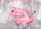 Fototapet Pink Flamingos