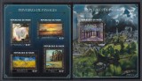 Niger 2016 - PICTORI PEISAGISTI - VAN GOGH,TURNER,SHISKIN etc - BL + KB - MNH