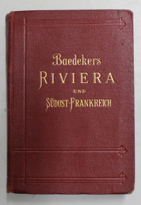 RIVIERA UND SUDOST-FRANKREICH-BAEDEKERS 1913 foto