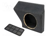 Carcasă difuzor BASSER MDF melanj negru 250mm 16l Mercedes