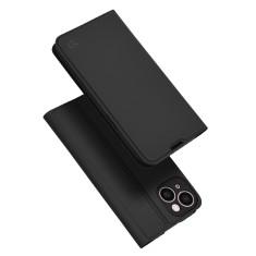 Husa iPhone 15 Techsuit Magskin Book, negru foto