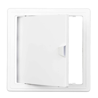 Usita vizitare din plastic, alb, 200 x 200 mm foto