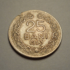 25 bani 1953 Rara