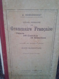 J. Dussouchet - Cours primaire de grammaire francaise