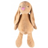 Jucarie plusata iepuras gigant, din plus moale, 60 cm sezut - 120 cm total, maro Household NewTrend