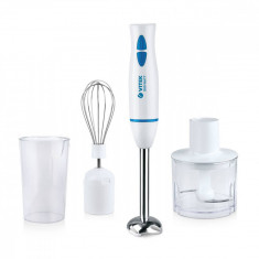 Blender de mana VITEK VT-8524 2 viteze 700ml 800W Alb foto