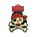 Skull &amp; Crossbones Rainbow Notepad