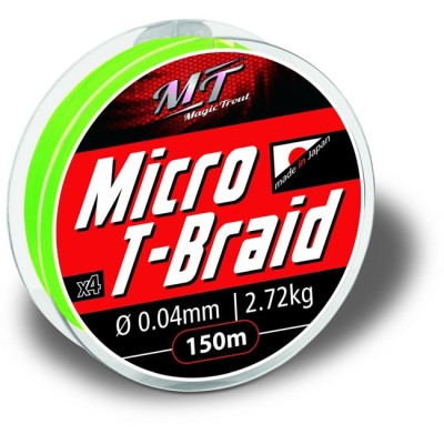Fir Textil Zebco Magic Trout 0,12mm Micro T-Braid 150m 8,17kg / 18lbs foto