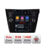 Navigatie Nissan X-Trail 2013-2018 Tesla, 8GB RAM, 128GB, 4G, CarPlay