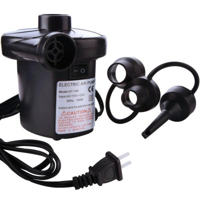 Pompa de aer electrica umflare dezumflare, alimentare priza, 3 duze foto