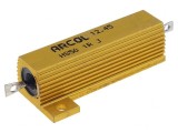 Rezistor Bobinat cu Radiator 1&Omega; 50W