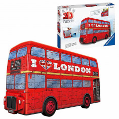 Puzzle 3D Autobuz Londra, 216 Piese