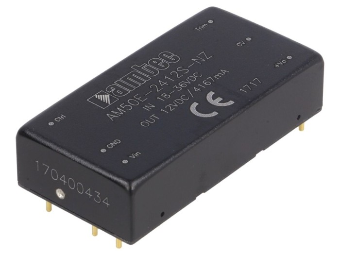 Convertor DC/DC 50W 18-36V la 12V
