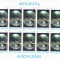 MOLDOVA 2001, EUROPA CEPT, minicoala de 10 timbre neuzată, MNH