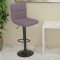 Gossi scaun de bar, gri taupe, material textil