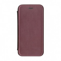 Husa Flip Cover Magnetic Pentru Samsung Galaxy A50, A505, Visiniu