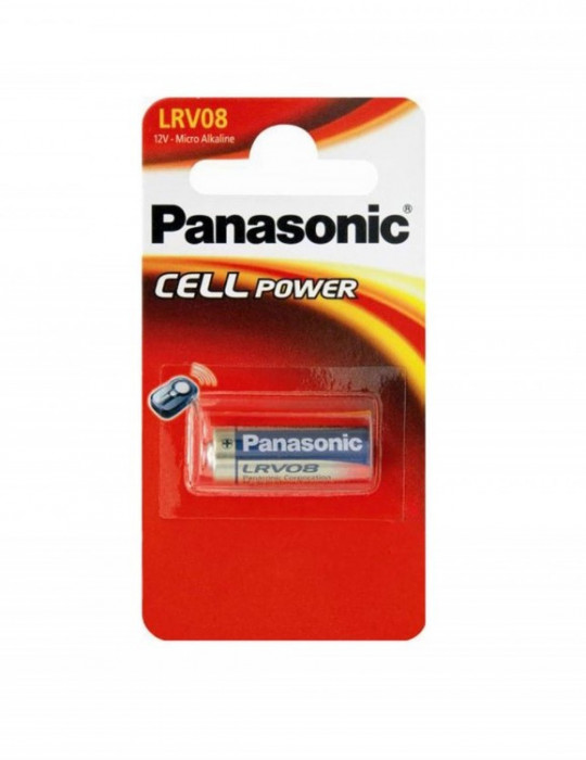 Baterie Panasonic LRV08 alcalina 12V MN21 V23GA A23 23A set 1 buc.