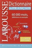 Larousse, dictionnaire de francais, 60000 mots, definitions et examples