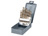 Set burghie PROLINE 19 bucăți pentru metal și oțel HSS-Co