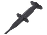 C&acirc;rlig de măsurare negru 1kV 4mm 122mm