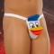 Chiloti Fantezie String Donald, Alb, S/L