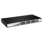 Switch D-Link DGS-1210-24 24 porturi Smart 24 x 10/100/1000 4 Combo SFP