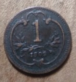 AUT AustroUngaria 1 heller 1909, Europa
