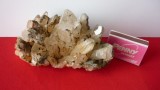 MINERAL, CRISTAL DE STANCA, QUARTZ, ROCA
