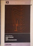 Metode de Optimizare, Ioan Dancea, Dacia 1976, Algoritmi &amp; Programe, Carte IT, Coperta Necartonata