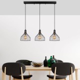 Cumpara ieftin Lustra Cafu Negru 94x25x121 cm