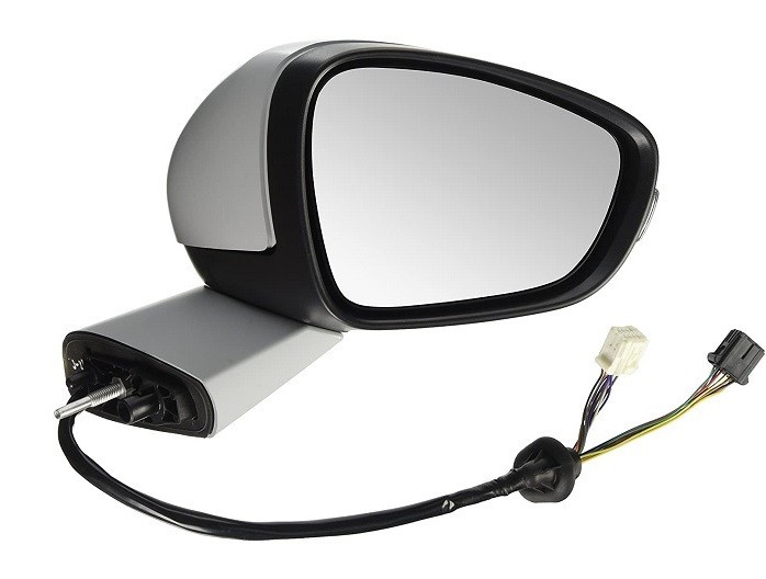 Oglinda exterioara Citroen C4 Picasso, 06.2013-, Dreapta, reglare electrica; grunduit; incalzita; geam convex; cromat; senzor temperatura; pliere ele