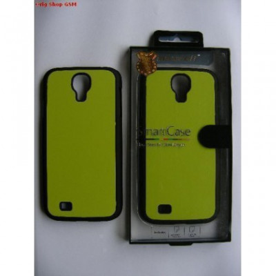 Husa Capac Maxcell Samsung Galaxy S4 I9500 Verde/Black Blister foto