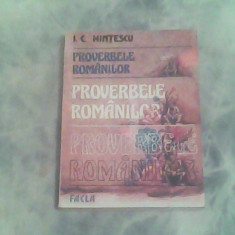 Proverbele romanilor-I.C.Hintescu