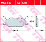 Set placute frana TRW MCB640SV - Yamaha TDR 125cc - Majesty 400cc - T Max 500cc - Virago 535-750-1100cc - Drag Star 650cc