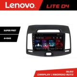 Navigatie Hyundai Elantra 2007-2011 Lenovo Kit-2009 4+64 GB Android Waze USB Navigatie Internet Youtube Radio CarStore Technology