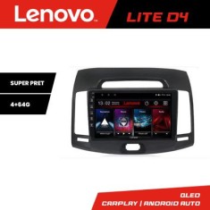 Navigatie Hyundai Elantra 2007-2011 Lenovo Kit-2009 4+64 GB Android Waze USB Navigatie Internet Youtube Radio CarStore Technology
