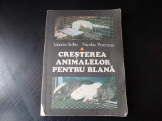 Cresterea animalelor pentru blana &amp;amp;#8211; Valeriu Sarbu,Nicolae Pastarnac foto