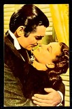 Carte postala Vivien Leigh si Clark Gable - Pe aripile vantului, Necirculata, Printata