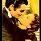 Carte postala Vivien Leigh si Clark Gable - Pe aripile vantului