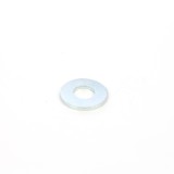 Saiba plata din otel zincat alb, DIN125A, M12 x 24 x 2.5 mm