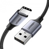 Cablu Date si Incarcare USB-A - USB-C UGREEN US288, 18W, 3m, Negru