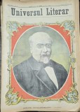 Revista Universul Literar nr.27/1897 pe coperta Mihail Kogalniceanu