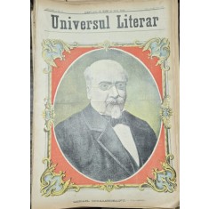 Revista Universul Literar nr.27/1897 pe coperta Mihail Kogalniceanu