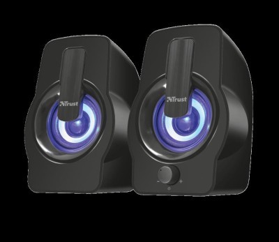 Boxe Trust Gemi RGB 2.0, 6W, negru foto