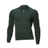 Pulover bărbați slim verde PL017, 46, 48, 52