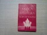 MUZICA SI LITERATURA Vol. I - ZOE DUMITRESCU-BUSULENGA (autograf) -1986, 346 p.