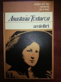 Amintiri- Anastasia Tvetaeva